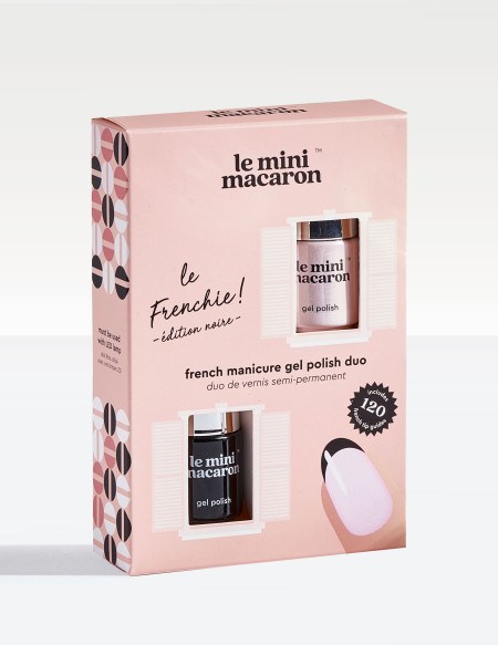 Le Frenchie - Edition noire - Duo de vernis à ongles semi-permanent